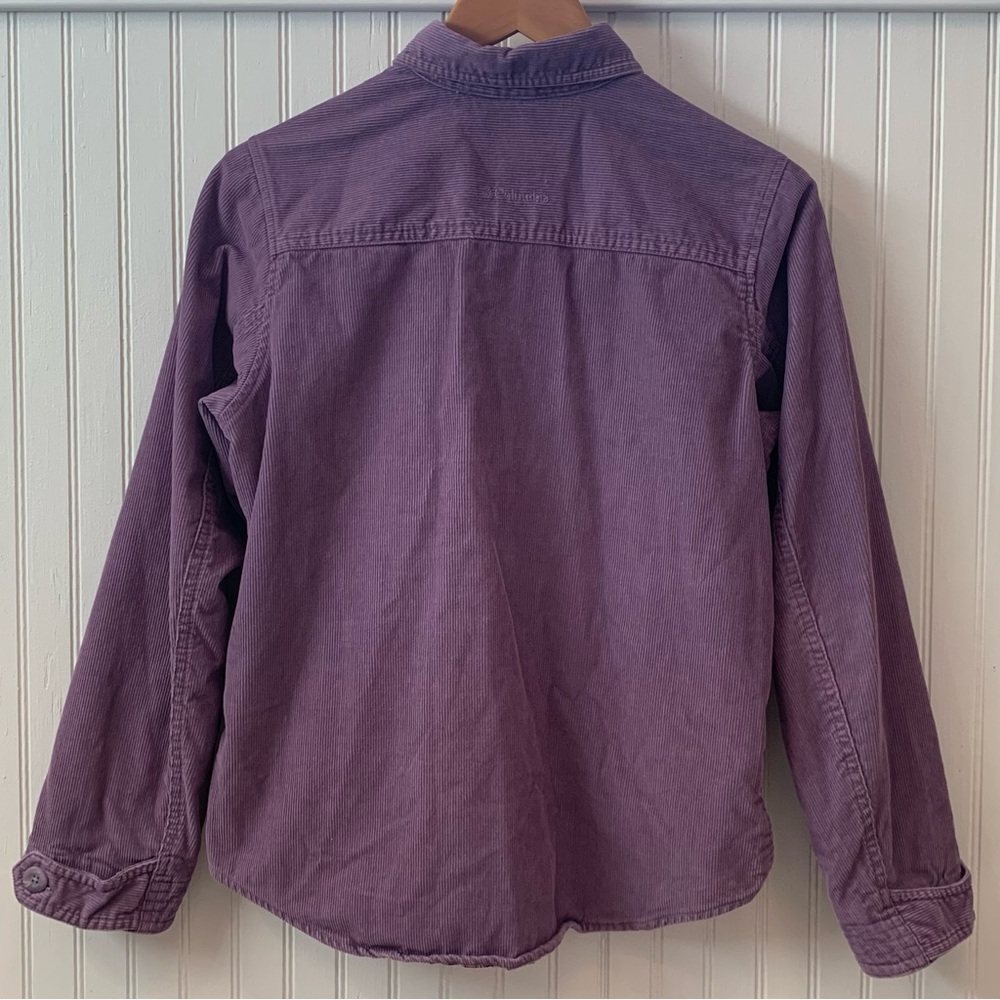 Columbia Lavender Corduroy Jacket / Shacket - Picture 6 of 10